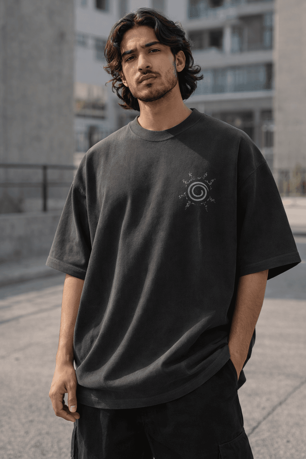 Naruto Spiral – Naruto inspired anime T-shirt by GenZverse