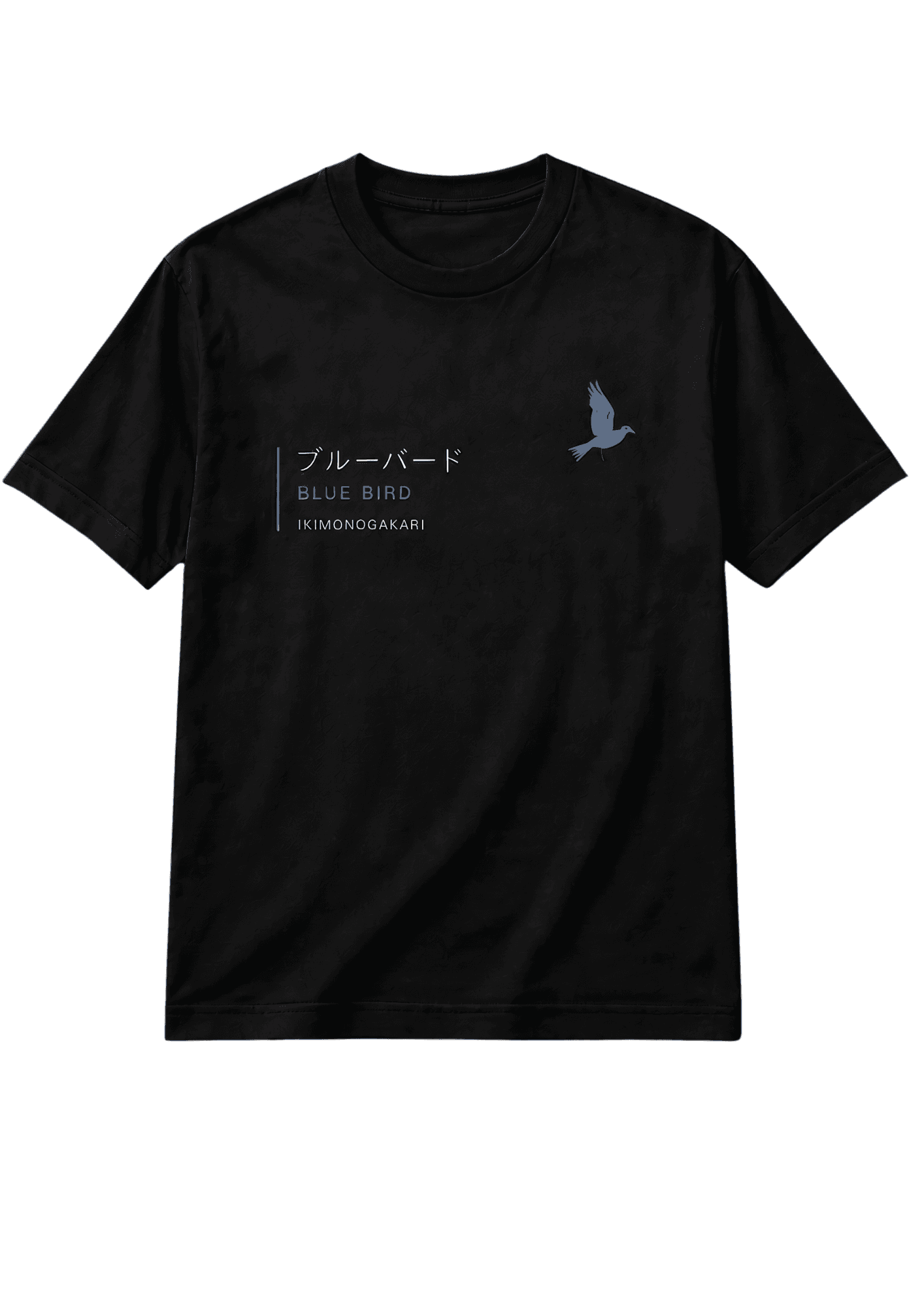 Blue Bird – Naruto: Shippuden inspired anime T-shirt by GenZverse